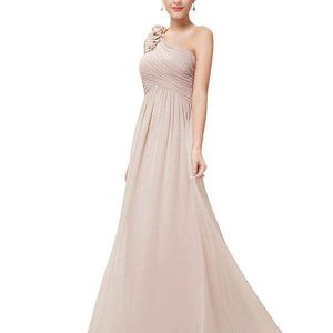 NWT Ever Pretty ladies sz 6 Formal Beige / Tan dress